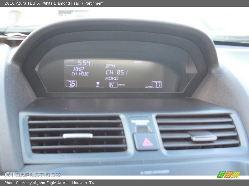 White Diamond Pearl / Parchment 2010 Acura TL 3.5
