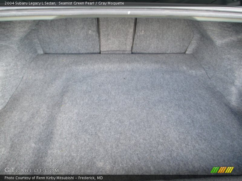 Seamist Green Pearl / Gray Moquette 2004 Subaru Legacy L Sedan