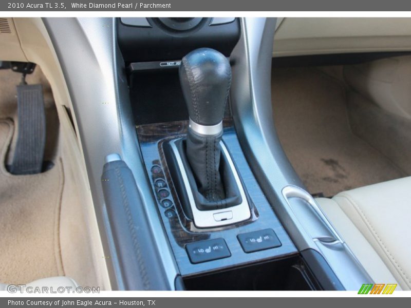 White Diamond Pearl / Parchment 2010 Acura TL 3.5