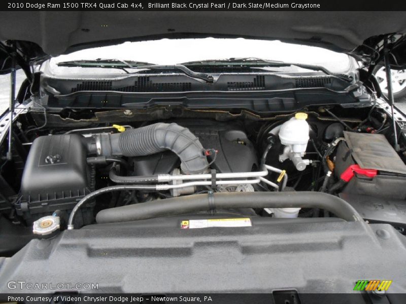 Brilliant Black Crystal Pearl / Dark Slate/Medium Graystone 2010 Dodge Ram 1500 TRX4 Quad Cab 4x4