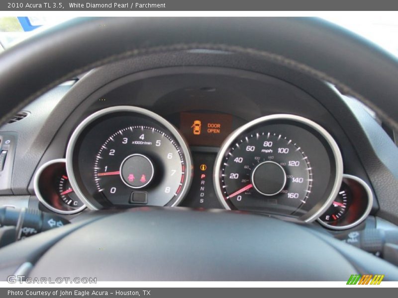 White Diamond Pearl / Parchment 2010 Acura TL 3.5