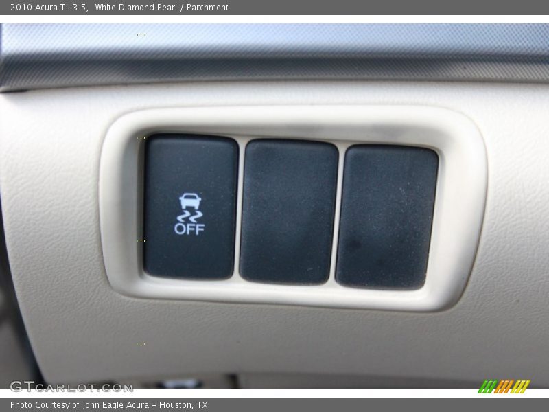 White Diamond Pearl / Parchment 2010 Acura TL 3.5