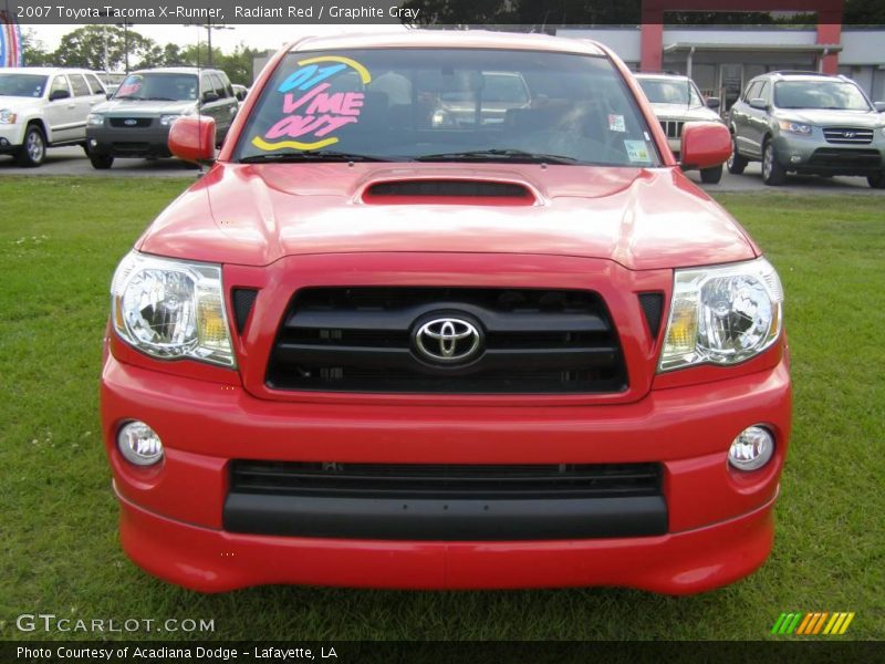 Radiant Red / Graphite Gray 2007 Toyota Tacoma X-Runner