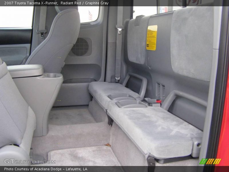 Radiant Red / Graphite Gray 2007 Toyota Tacoma X-Runner