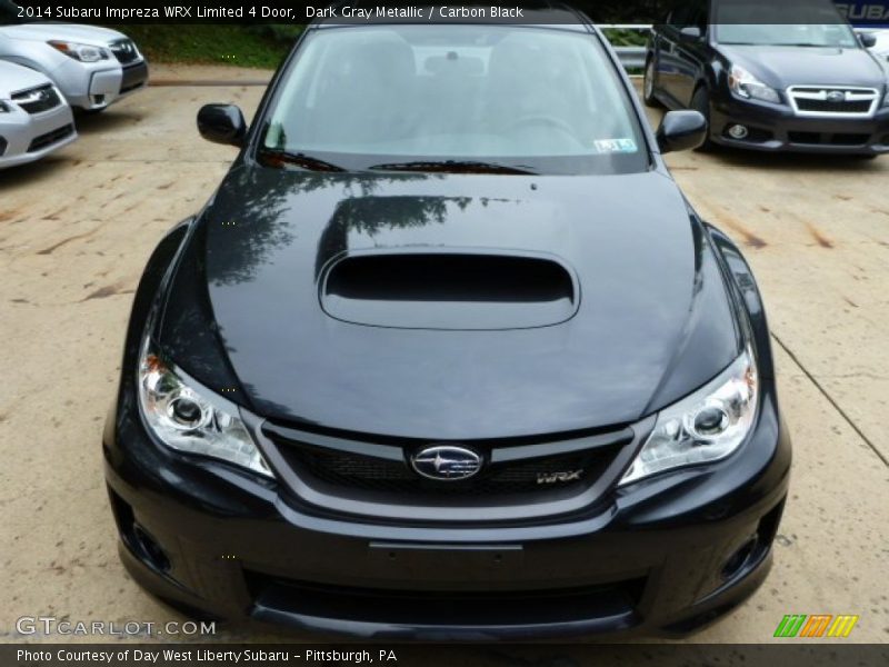 Dark Gray Metallic / Carbon Black 2014 Subaru Impreza WRX Limited 4 Door