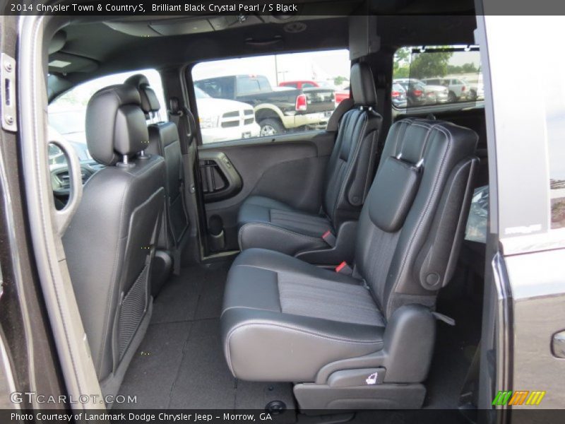 Rear Seat of 2014 Town & Country S