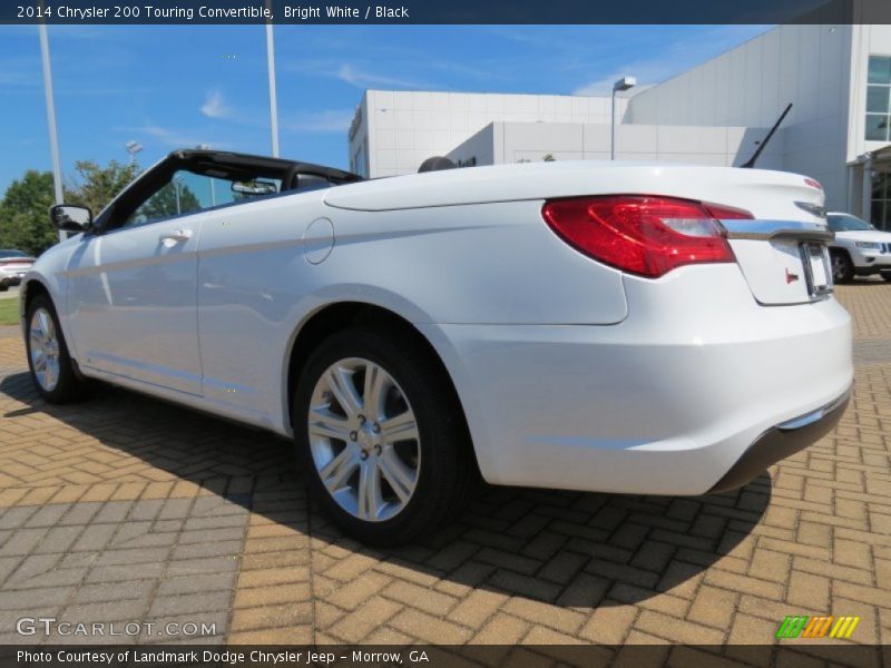 Bright White / Black 2014 Chrysler 200 Touring Convertible