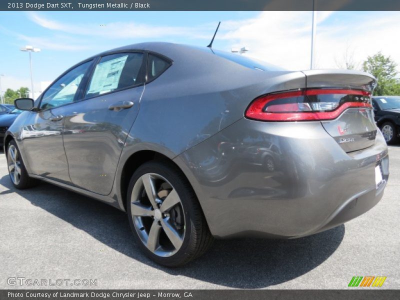 Tungsten Metallic / Black 2013 Dodge Dart SXT