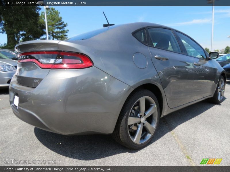 Tungsten Metallic / Black 2013 Dodge Dart SXT