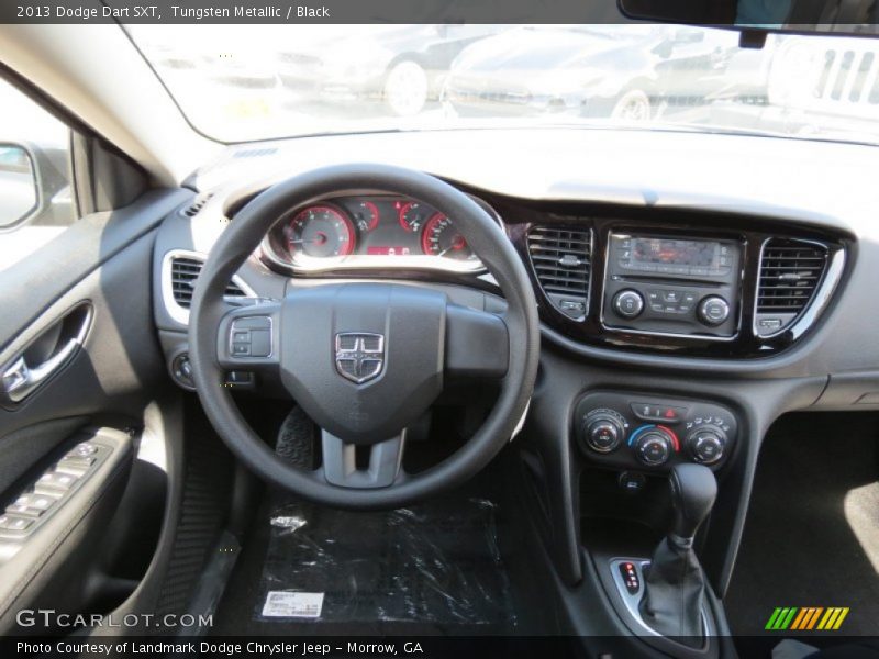 Tungsten Metallic / Black 2013 Dodge Dart SXT