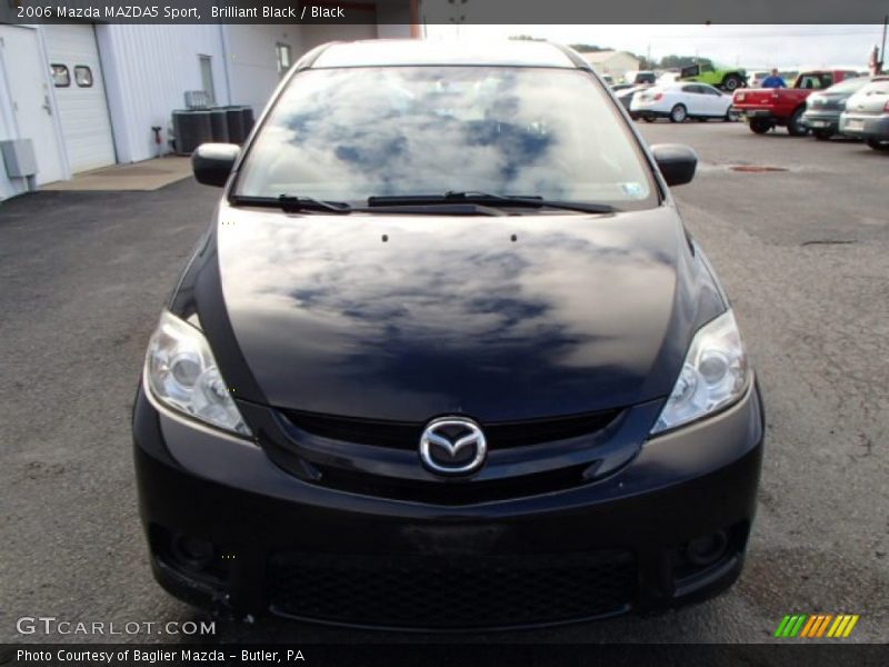 Brilliant Black / Black 2006 Mazda MAZDA5 Sport