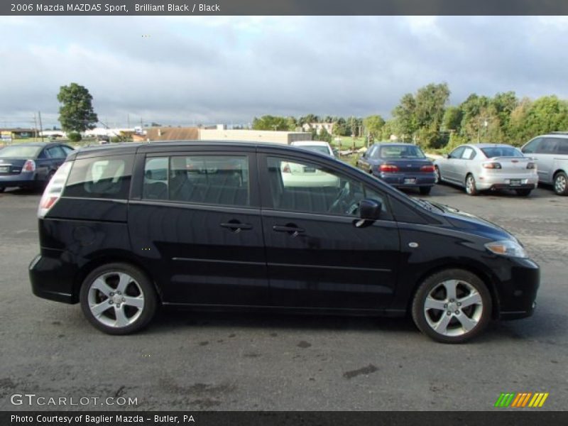 Brilliant Black / Black 2006 Mazda MAZDA5 Sport