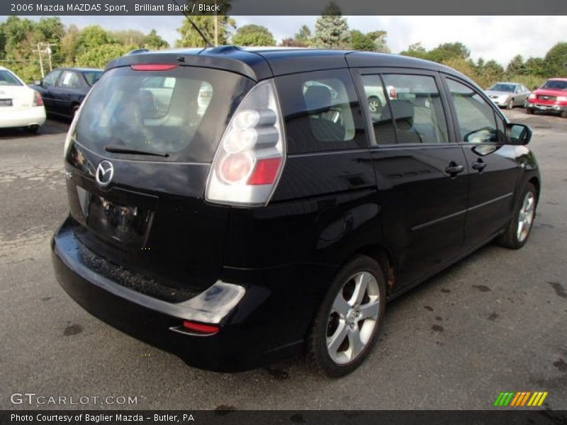 Brilliant Black / Black 2006 Mazda MAZDA5 Sport