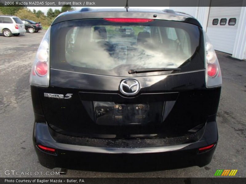 Brilliant Black / Black 2006 Mazda MAZDA5 Sport