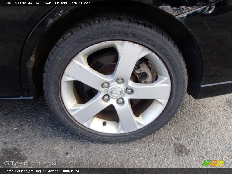 Brilliant Black / Black 2006 Mazda MAZDA5 Sport