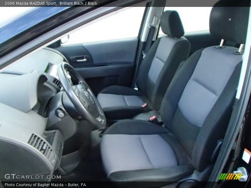 Brilliant Black / Black 2006 Mazda MAZDA5 Sport