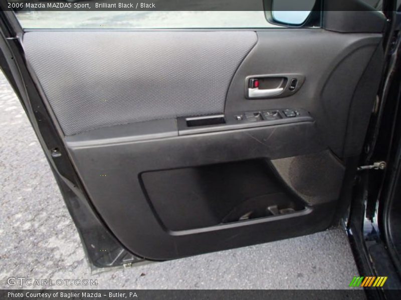 Brilliant Black / Black 2006 Mazda MAZDA5 Sport
