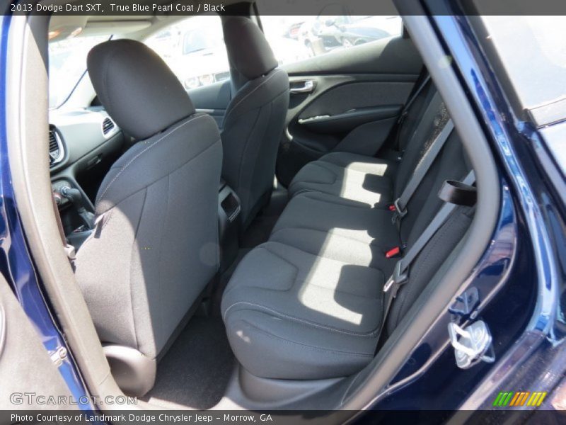True Blue Pearl Coat / Black 2013 Dodge Dart SXT