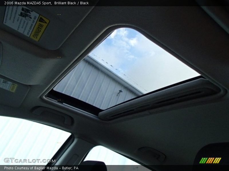 Brilliant Black / Black 2006 Mazda MAZDA5 Sport