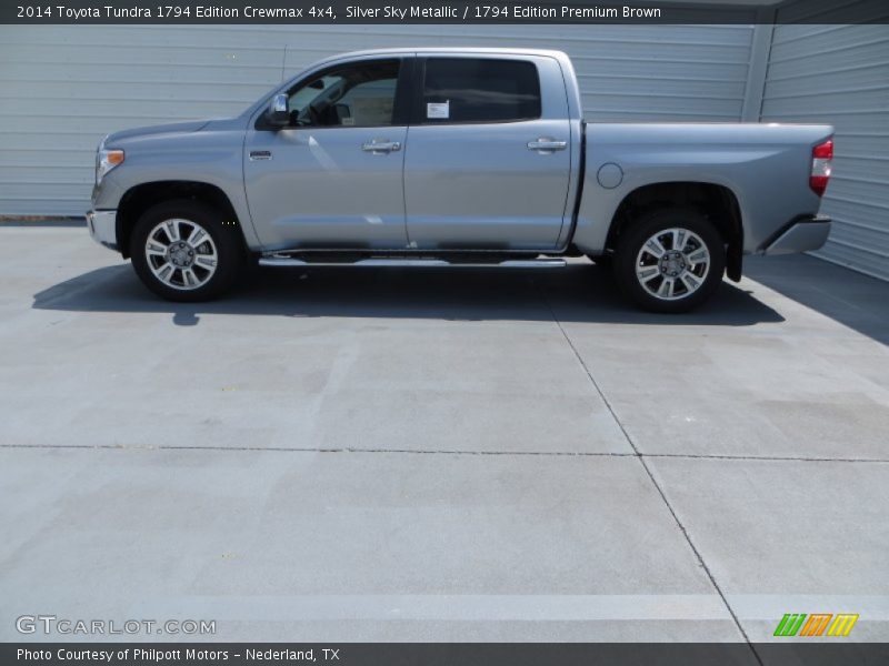  2014 Tundra 1794 Edition Crewmax 4x4 Silver Sky Metallic