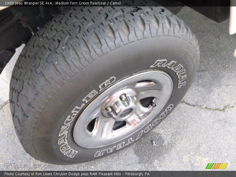 Medium Fern Green Pearlcoat / Camel 1999 Jeep Wrangler SE 4x4