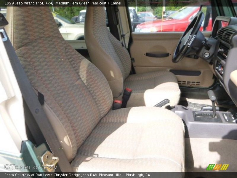 Medium Fern Green Pearlcoat / Camel 1999 Jeep Wrangler SE 4x4