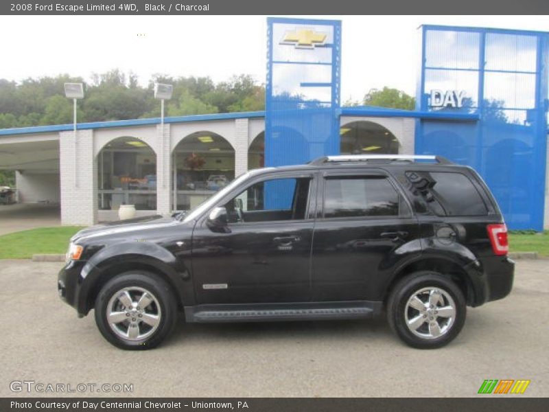 Black / Charcoal 2008 Ford Escape Limited 4WD