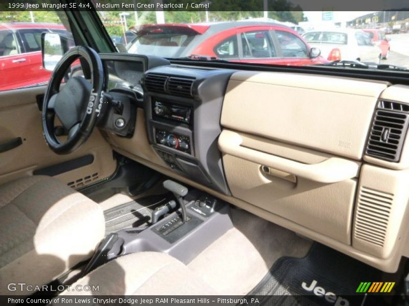 Medium Fern Green Pearlcoat / Camel 1999 Jeep Wrangler SE 4x4