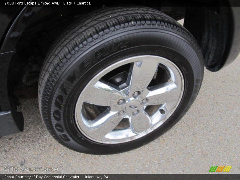 Black / Charcoal 2008 Ford Escape Limited 4WD