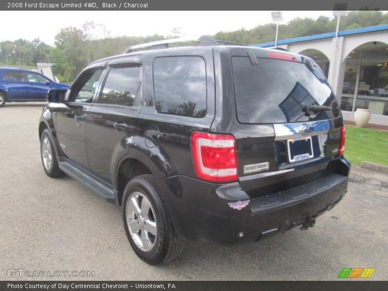 Black / Charcoal 2008 Ford Escape Limited 4WD