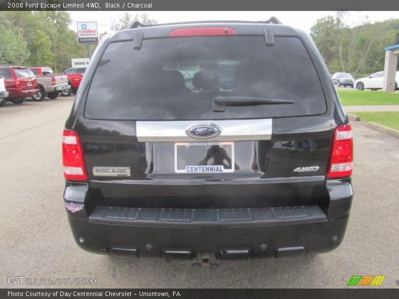 Black / Charcoal 2008 Ford Escape Limited 4WD