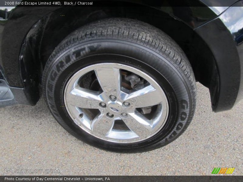 Black / Charcoal 2008 Ford Escape Limited 4WD