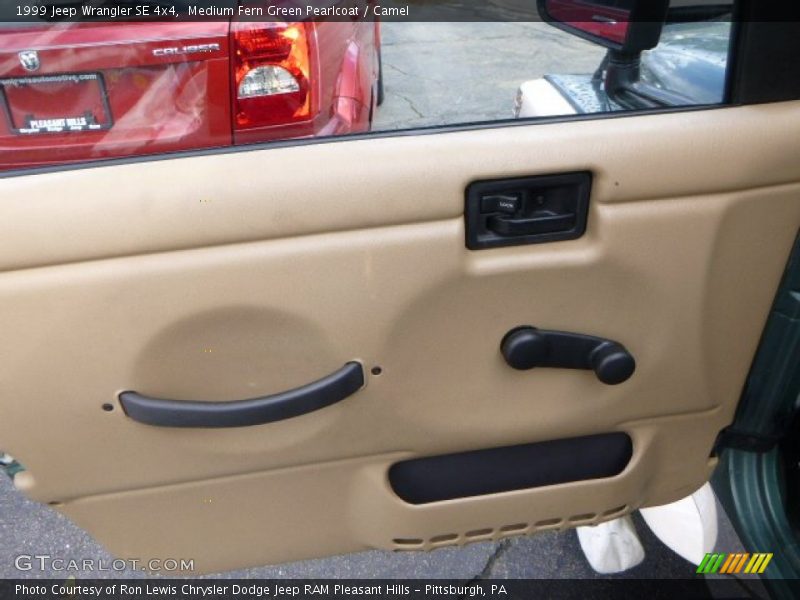 Medium Fern Green Pearlcoat / Camel 1999 Jeep Wrangler SE 4x4