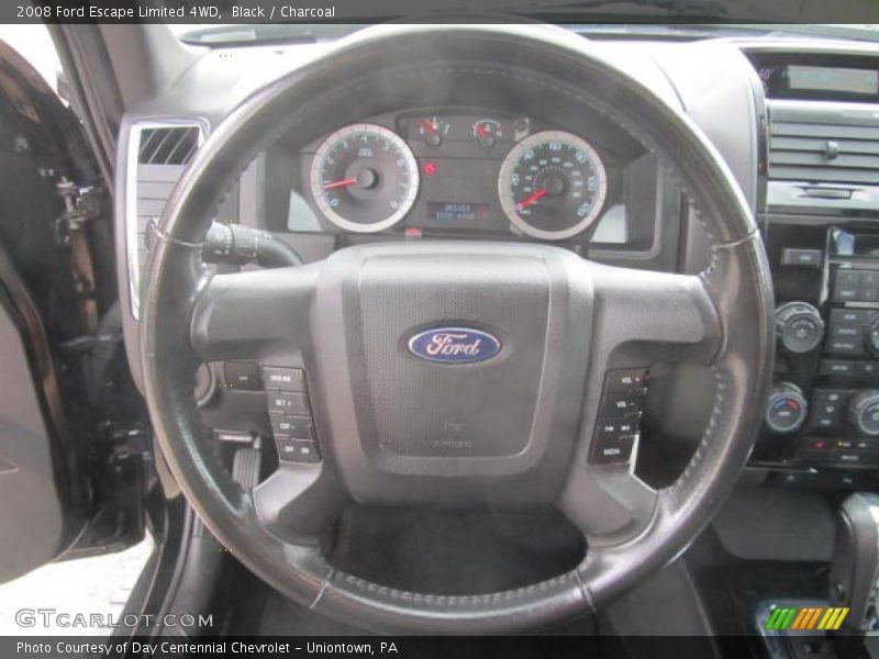Black / Charcoal 2008 Ford Escape Limited 4WD