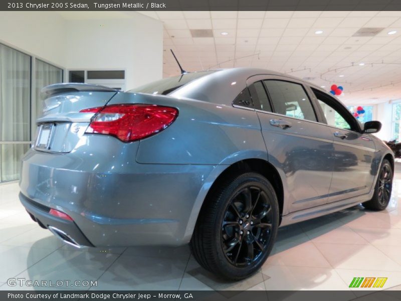 Tungsten Metallic / Black 2013 Chrysler 200 S Sedan