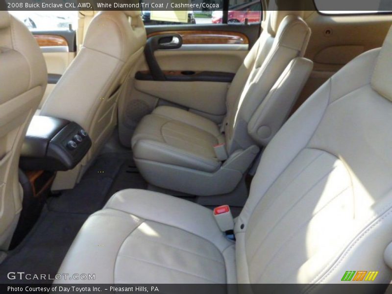 White Diamond Tri Coat / Cashmere/Cocoa 2008 Buick Enclave CXL AWD