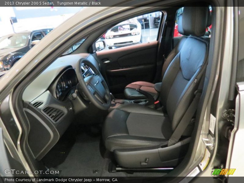 Tungsten Metallic / Black 2013 Chrysler 200 S Sedan