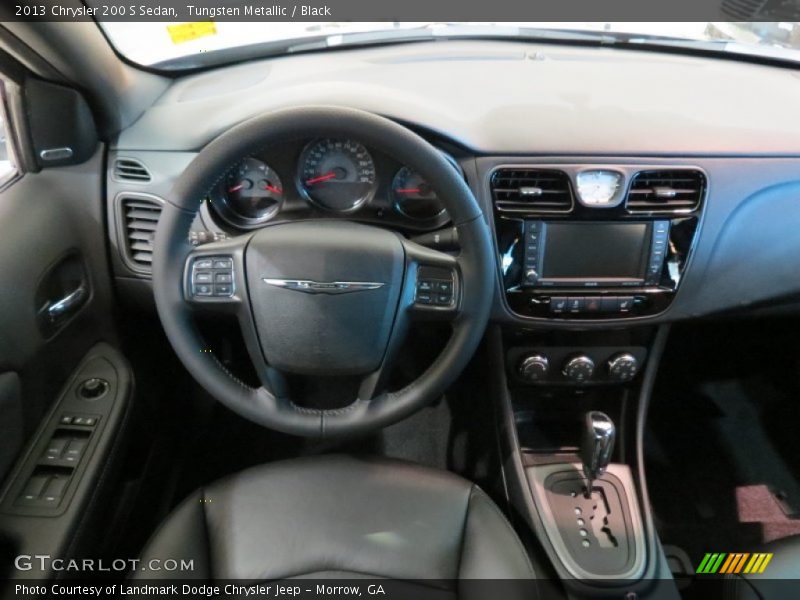 Tungsten Metallic / Black 2013 Chrysler 200 S Sedan