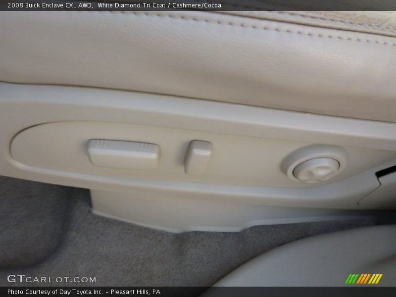 White Diamond Tri Coat / Cashmere/Cocoa 2008 Buick Enclave CXL AWD