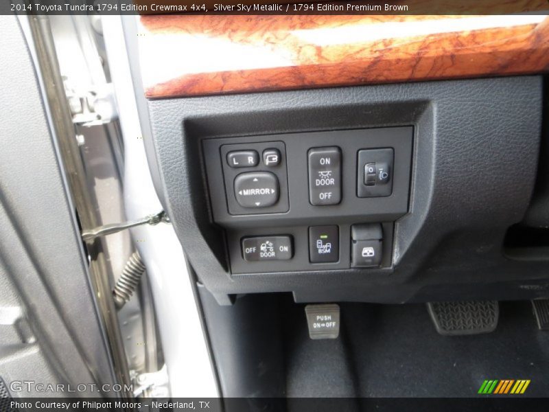 Silver Sky Metallic / 1794 Edition Premium Brown 2014 Toyota Tundra 1794 Edition Crewmax 4x4