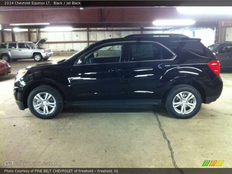 Black / Jet Black 2014 Chevrolet Equinox LT