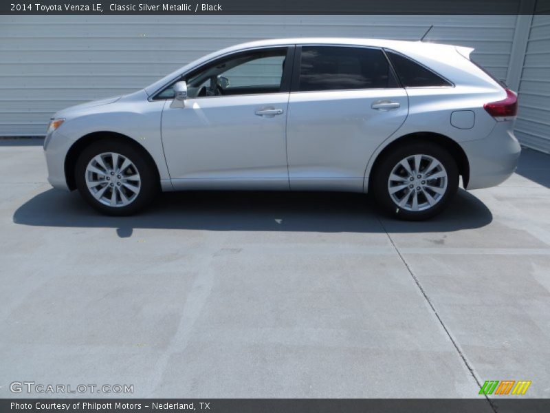 2014 Venza LE Classic Silver Metallic