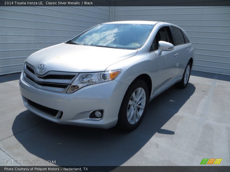 Classic Silver Metallic / Black 2014 Toyota Venza LE