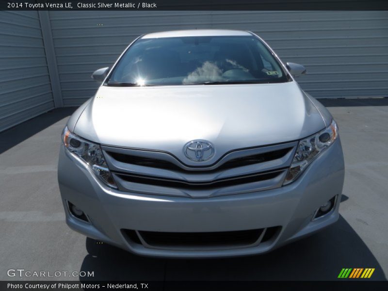 Classic Silver Metallic / Black 2014 Toyota Venza LE