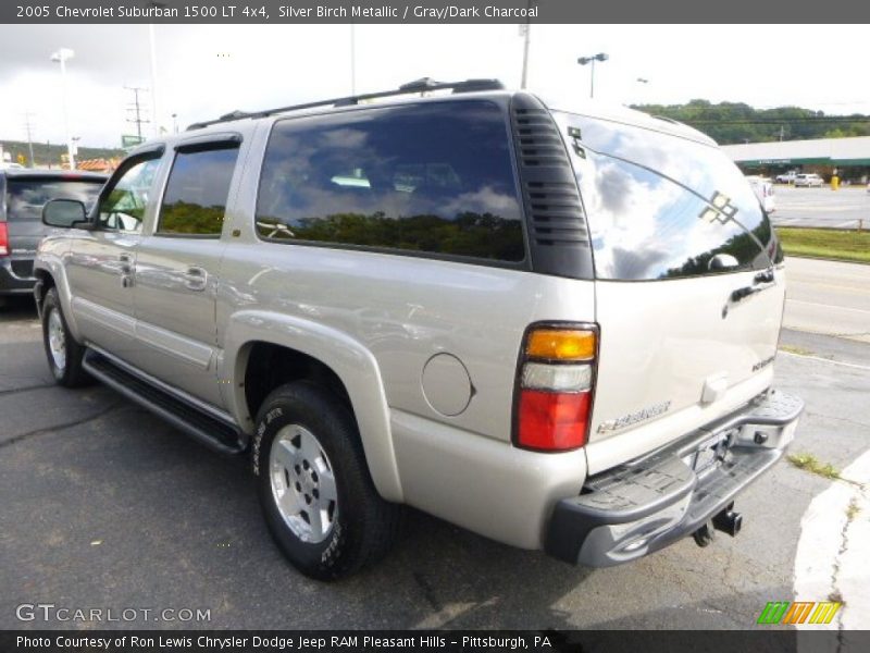 Silver Birch Metallic / Gray/Dark Charcoal 2005 Chevrolet Suburban 1500 LT 4x4