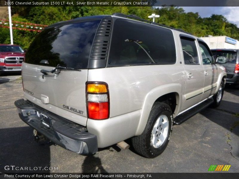 Silver Birch Metallic / Gray/Dark Charcoal 2005 Chevrolet Suburban 1500 LT 4x4