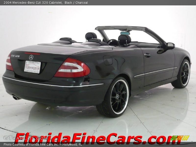 Black / Charcoal 2004 Mercedes-Benz CLK 320 Cabriolet
