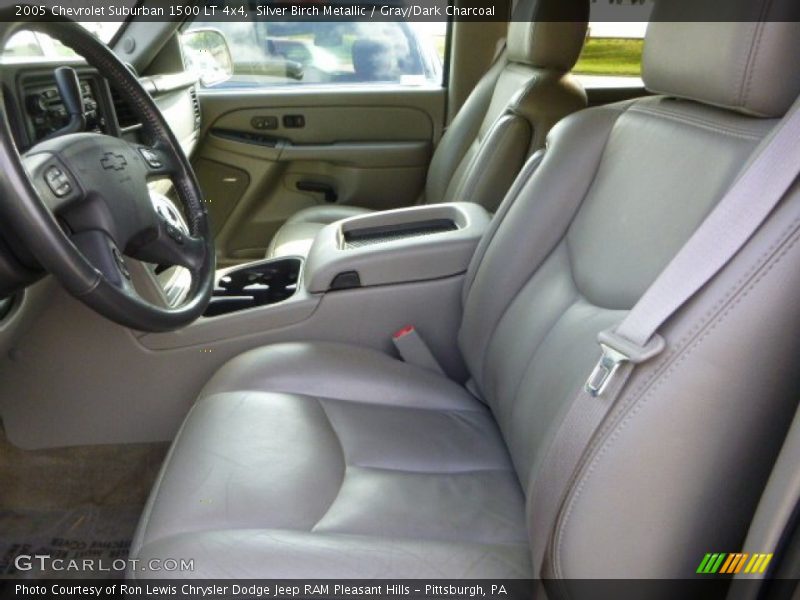 Silver Birch Metallic / Gray/Dark Charcoal 2005 Chevrolet Suburban 1500 LT 4x4