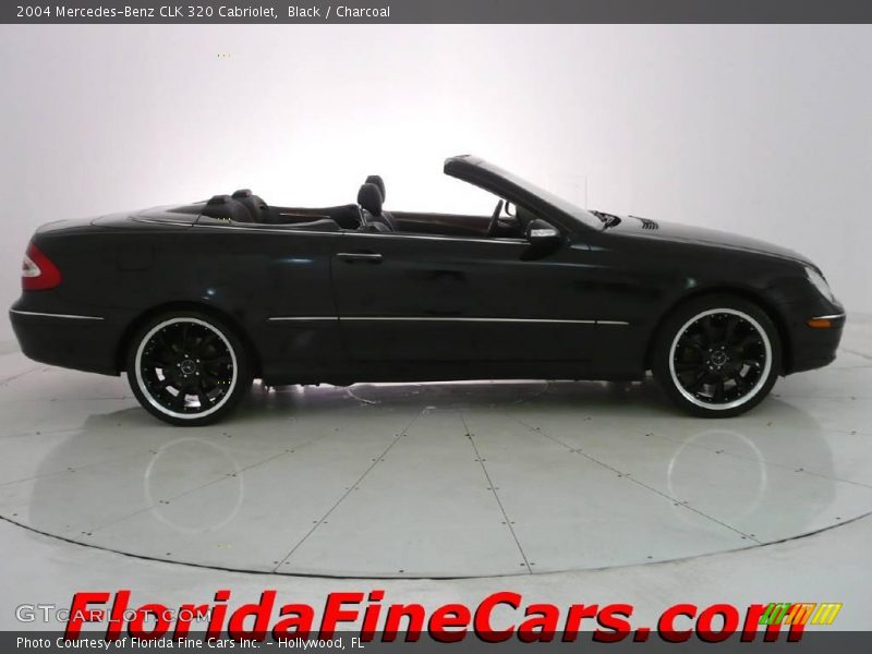 Black / Charcoal 2004 Mercedes-Benz CLK 320 Cabriolet