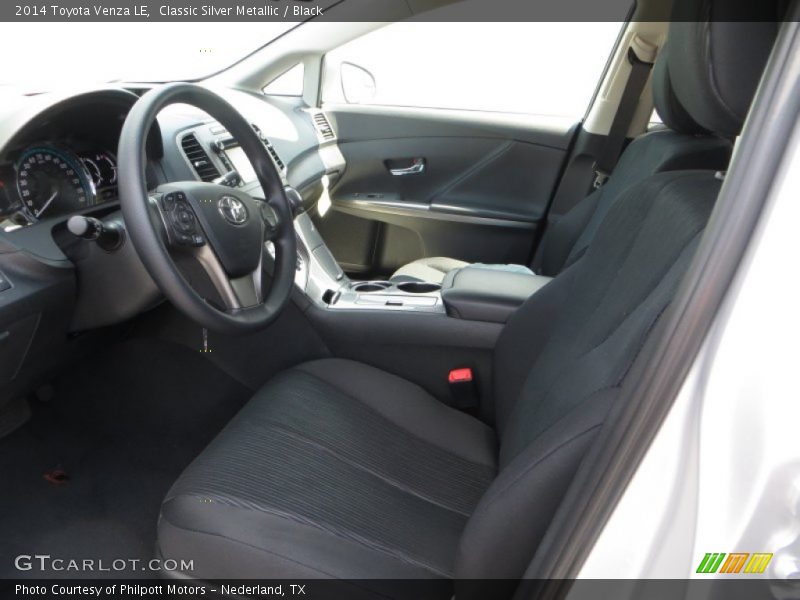 Classic Silver Metallic / Black 2014 Toyota Venza LE